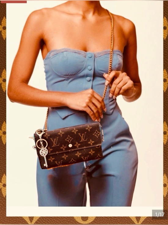 Louis Vuitton Handbags - Louis Vuitton international trifold wallet vintage converted Crossbody